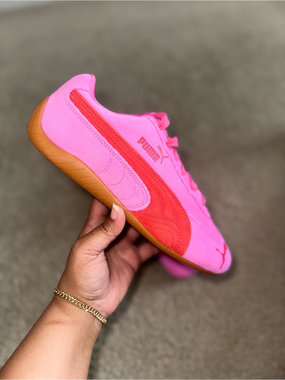 Puma Speedcat OG “Pink Pixel Glowing Red”